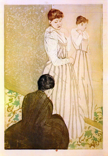 Fitting by Cassatt